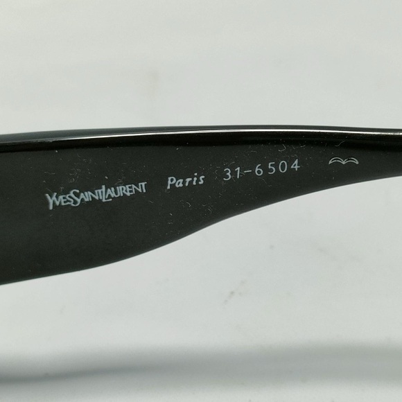 Pink and black retro YSL sunglasses - Picture 8 of 8